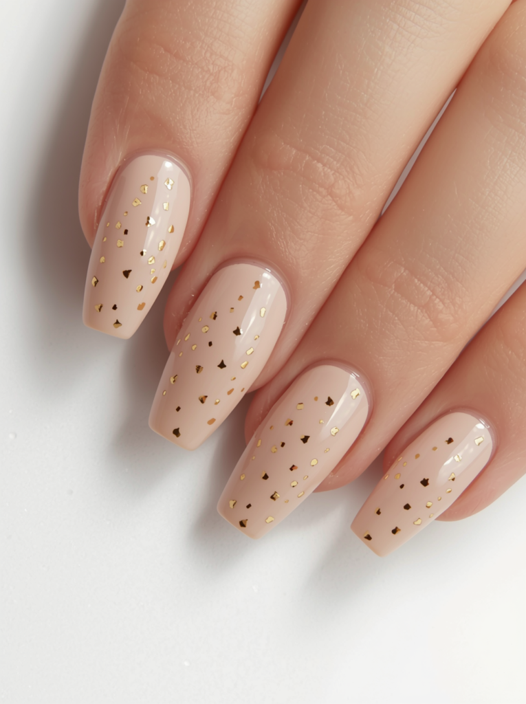 metallic microdots