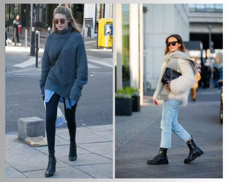 Ankle boots styling examples