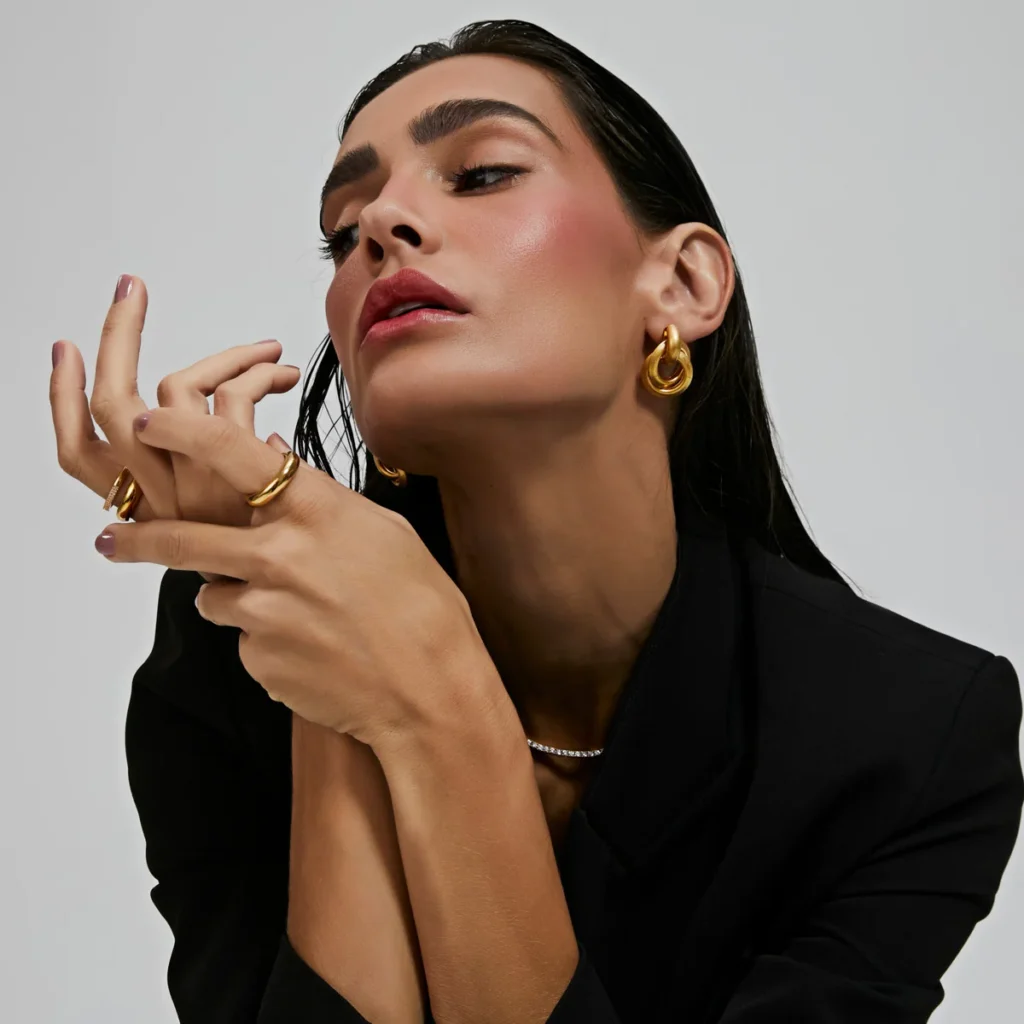 Statement earrings for day to night glam